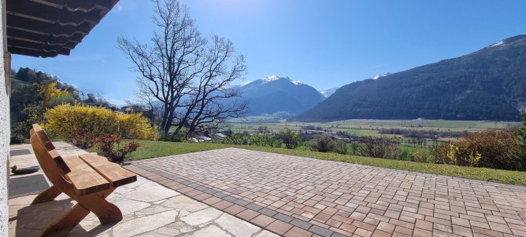 Aussicht vom Hinterhof