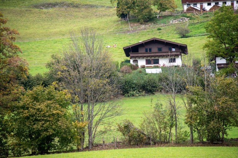 Chalet Stuhlfelden von der Rückseite
