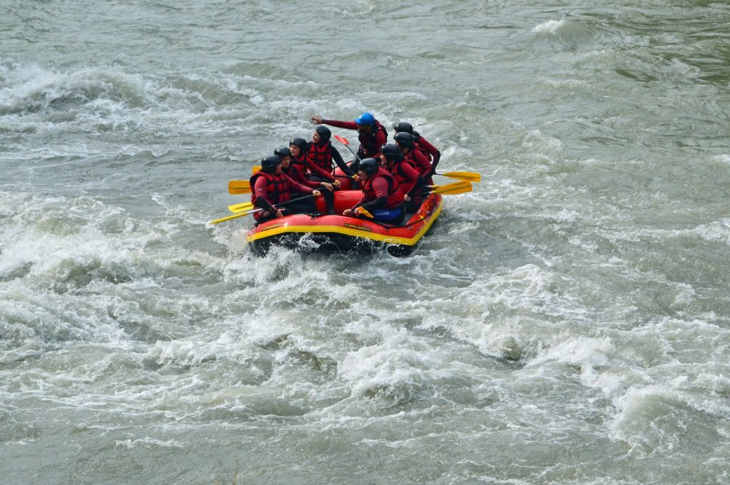 Rafting auf der Salzach